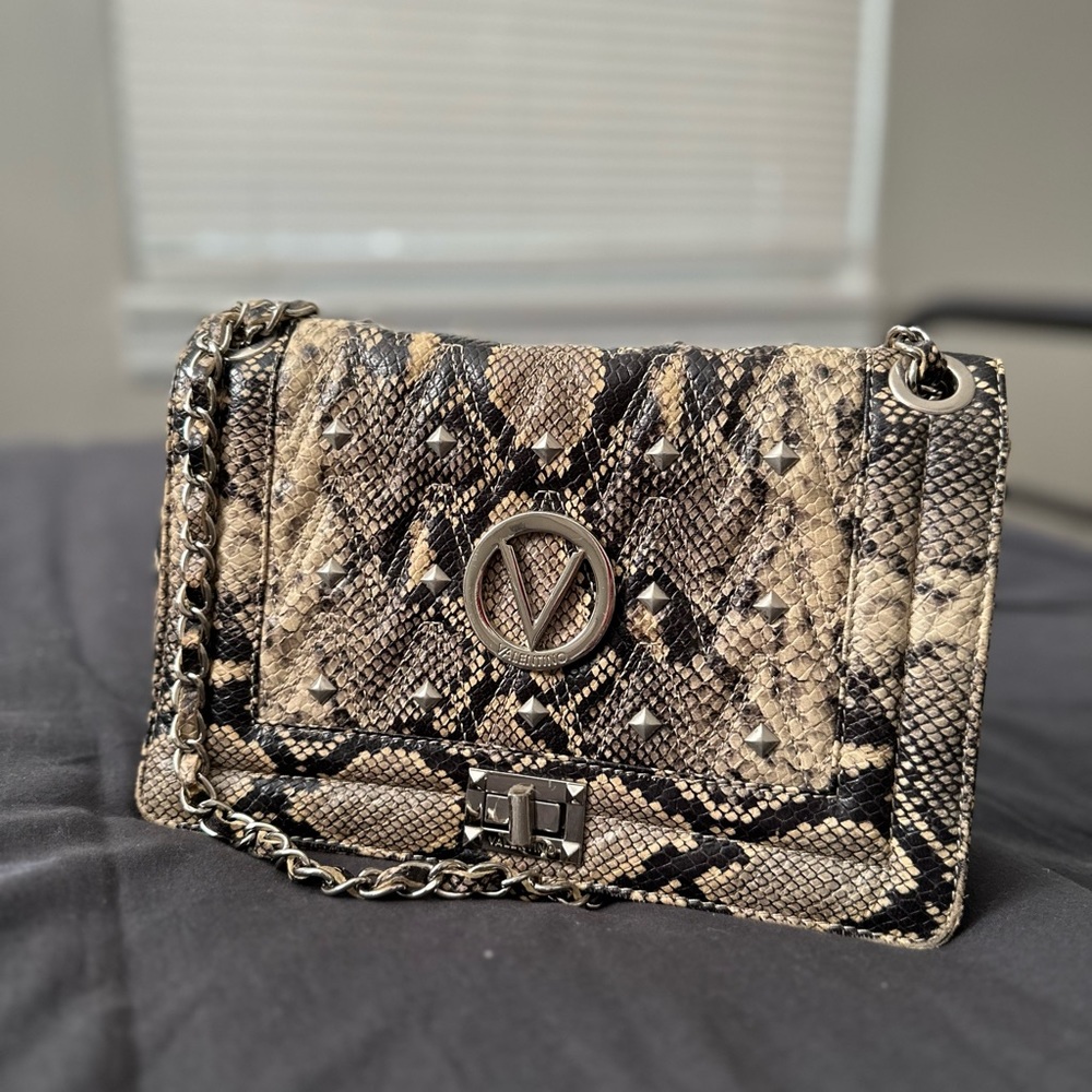 Authentic Valentino Python Skin Bag, gently used, in great condition. 💌